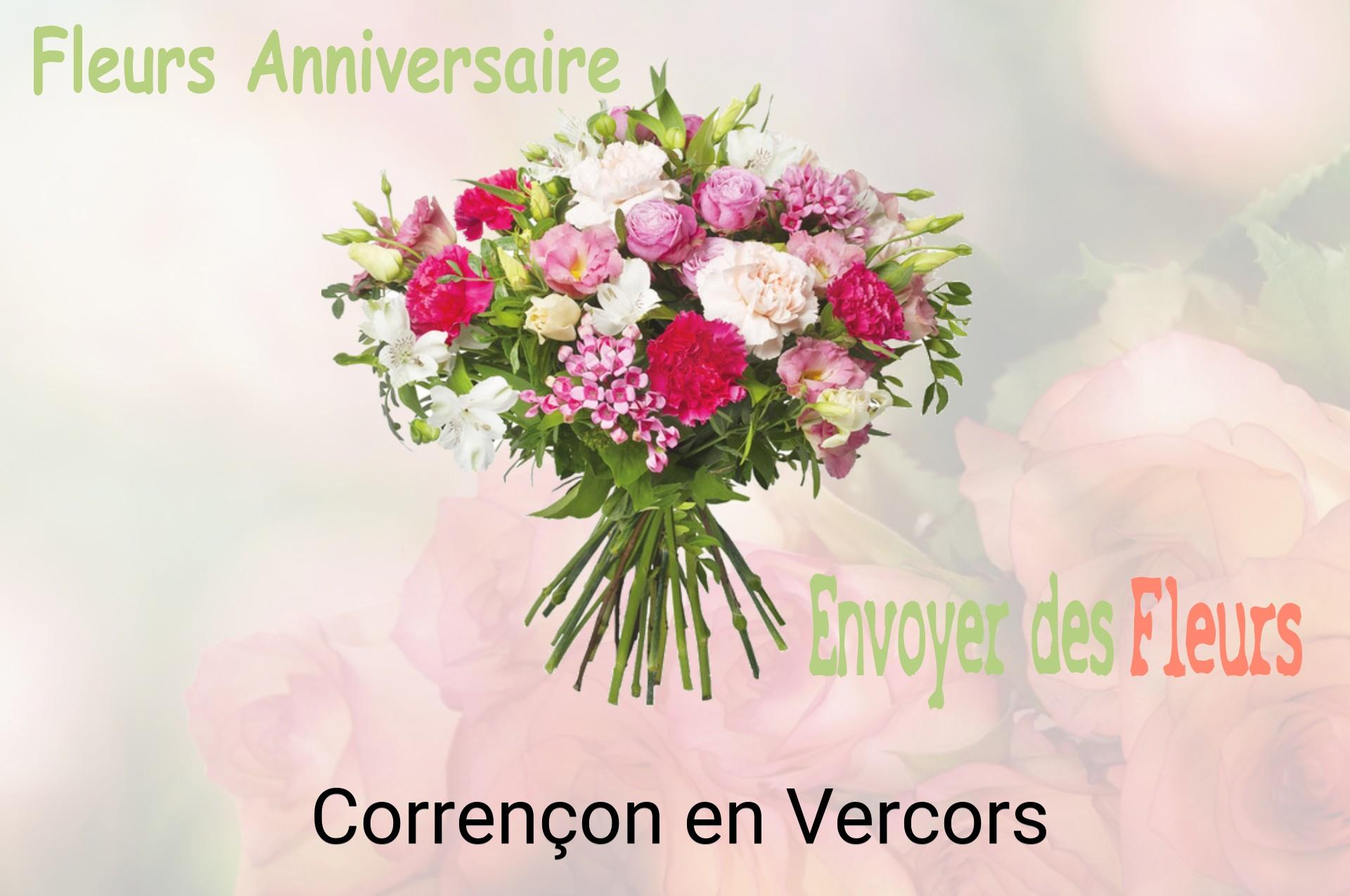 Bouquet de fleurs d’anniversaire livré à Corrençon-en-Vercors