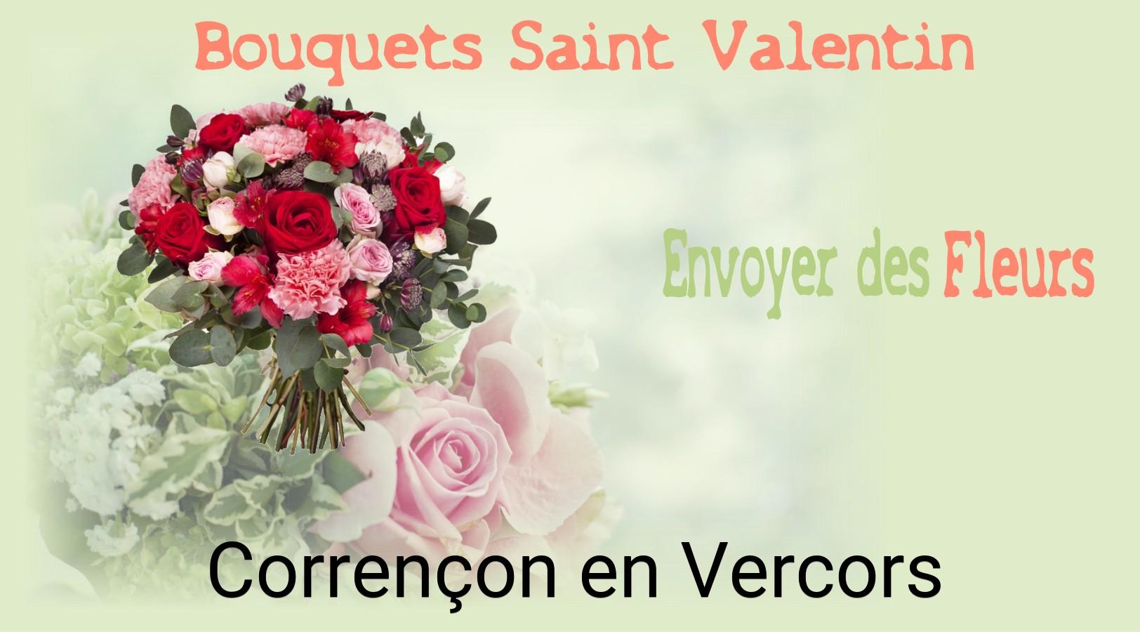 Roses de Saint-Valentin livrées à Corrençon-en-Vercors